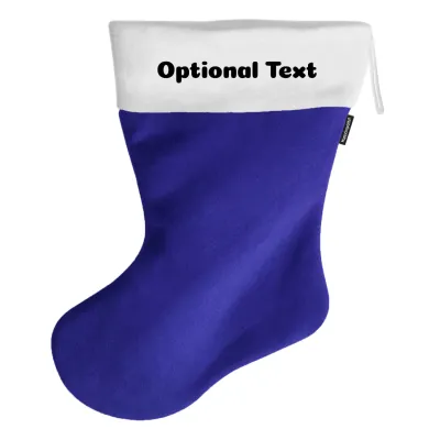 (100cm) - Royal Blue Fleece Fabric (Personalised with Text)