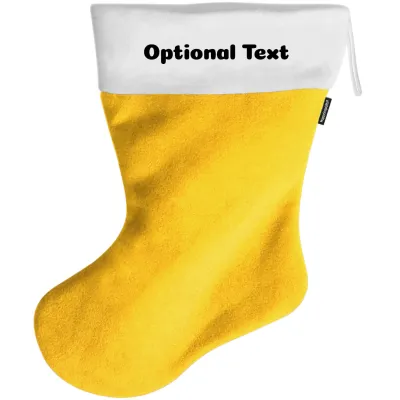 (150cm) - Yellow Fleece Fabric (Personalised with Text)