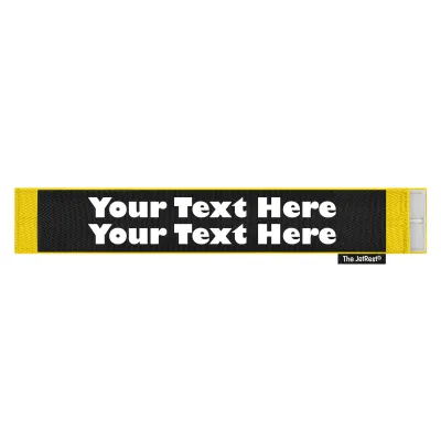 (100cm) - Yellow (Personalised with Text)