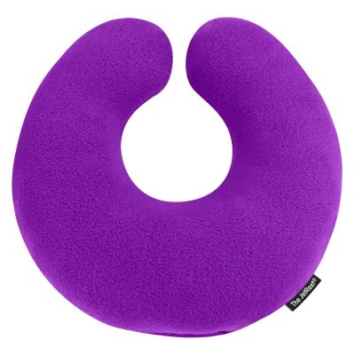 (25cm) - Purple Fleece Fabric (Personalised with Text)