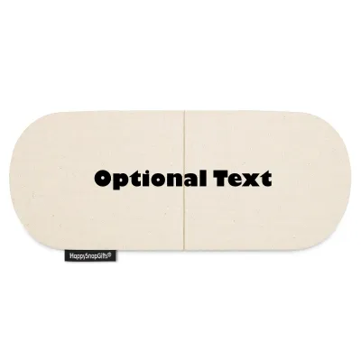 (Wheat Filling) - Natural Organic Cotton (Personalised with Text)