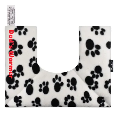 (37cm x 27cm) - Paws Fleece Fabric Scented (Organic Lavender Buds)