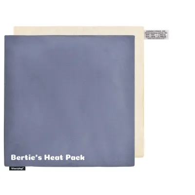 (34cm) - Gothic Blue Luxury Cotton Fabric and Removable Cover (Personalised with Text)