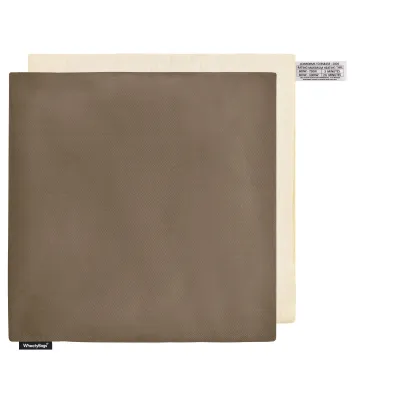 (34cm) - Chocolate Luxury Cotton Fabric and Removable Cover