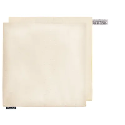 (34cm) - Natural Cotton Fabric and Removable Cover