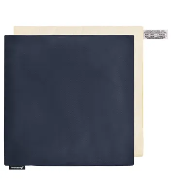 (34cm) - Navy Blue Cotton Fabric and Removable Cover