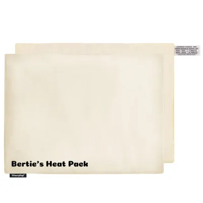 (40cm x 30cm) - Natural Cotton Fabric and Removable Cover (Personalised with Text)