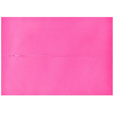 (36cm x 25cm) - Hot Pink Cotton Fabric with Zip Opening (Personalised with Text)