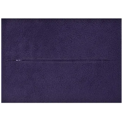 (57cm x 40cm) - Navy Blue Fleece Fabric with Zip Opening (Personalised with Text)