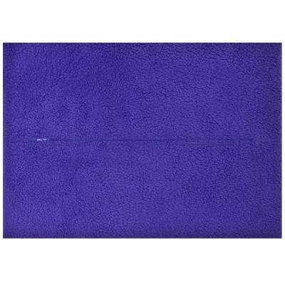 (57cm x 40cm) - Royal Blue Fleece Fabric with Zip Opening (Personalised with Text)