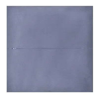 (30cm Square) - Gothic Blue Luxury Cotton Fabric with Zip Opening (Personalised with Text)