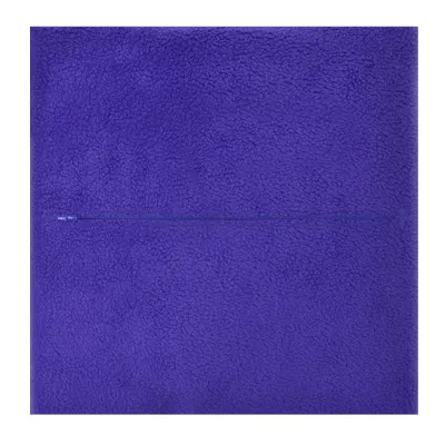 (40cm Square) - Royal Blue Fleece Fabric with Zip Opening (Personalised with Text)