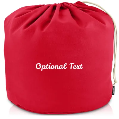 XXXL (100cm x 100cm base) - Red Cotton Fabric