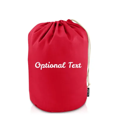 Small (32cm x 20cm base) - Red Cotton Fabric