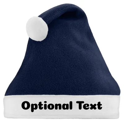 Smaller Adult Teen Size - Navy Blue Fleece Fabric