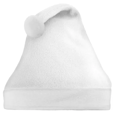 Smaller Adult Teen Size - White Fleece Fabric (Personalised with Text)