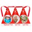 Personalised Photo Bunting with Festive Hat Design