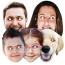 Photo Face Masks (Individual Photo Card Prints) from HappySnapGifts®