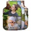 Double-Sided Photo Collage Wheat Bag