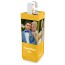 Wine Gift Bag with Photo Upload in Gold Personalised with Text