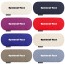 Yoga Eye Pillow with wheat or buckwheat filling shown in various colours