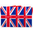 English Bunting (Union Jack) 5m Length Rectangle