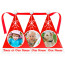 Personalised Photo Bunting with Festive Hat Design