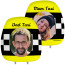 Personalised Mum & Dad Taxi Photo Headrest Cover from HappySnapGifts®