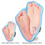 Personalised Baby Feet Cushion Soft Velvet Polyester Fabric in Small and Large Sizes