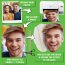 Big Head Party Face Mask Kit with 3 Sticks from HappySnapGifts®