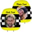 Personalised Mum & Dad Taxi Photo Headrest Cover from HappySnapGifts®