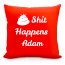 Personalised Funny Cushion with Rude Slogan
