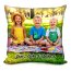 Personalised Photo Cushion with Personalised Text from HappySnapGifts®
