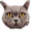 Cat Face Cushion from HappySnapGifts®