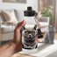 Personalised Water Bottle with Photo Upload and Personalised Text from HappySnapGifts®
