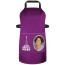(70cm x 55cm) with Just Beat It Icon - Purple Cotton Fabric (Personalised with Text) and Photo Printed Pocket