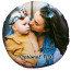 (40cm Circle) (Personalised with Text)