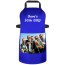 (70cm x 55cm) - Royal Blue Cotton Fabric (Personalised with Text) and Photo Printed Pocket