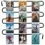 - 5 Metres with 12 Rectangle Flags (28cm) Mock Suede Polyester Fabric (Personalised with Text)