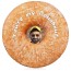 (34cm Circle) with Sugar Dusting Design Soft Velvet Polyester Fabric (Personalised with Text)