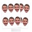 Pack of 12 Faces (DIY)