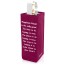 Regular (22cm x 10cm) Burgundy Mock Suede Polyester Fabric (Personalised with Text)